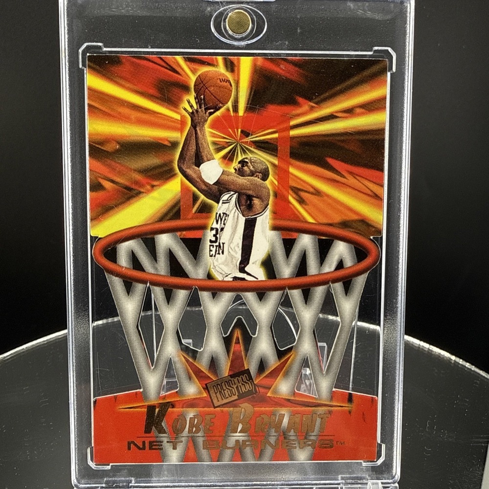 1996 Press Pass - Net Burners Kobe Bryant #NB44 RC Die-Cut